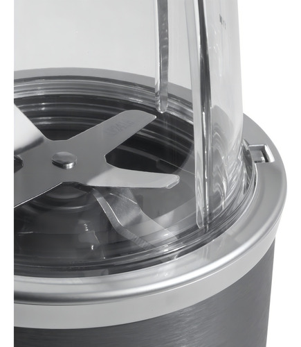 Licuadora Personal Nutribullet De 600 W Para Batidos Color Gris