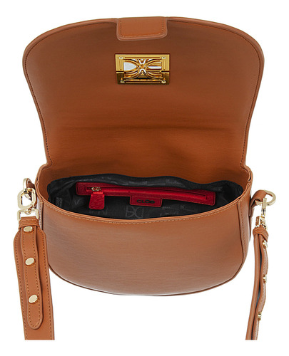 Bolsa Crossbody Cloe Oyocim Mediano Color Marrón claro
