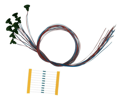 Nuevo 3 Farolas De Jardín En Miniatura De 10 Unidades,