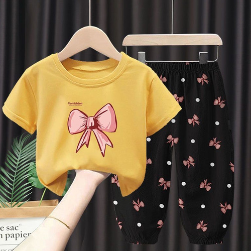 Conjunto De Dos Piezas De Camiseta Y Pantalones De Verano Pa