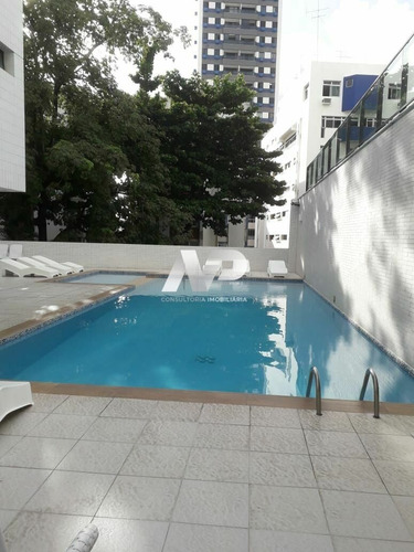 Imagem 2 de 21 de Apartamento No Coração De Boa Viagem! - Pr08v