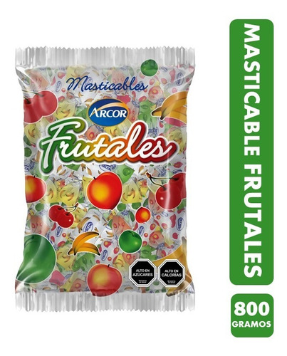 Masticable Frutales Bolsa 800gr