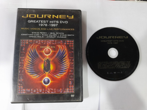 Dvd Journey Greatest Hits Video En Formato Dvd