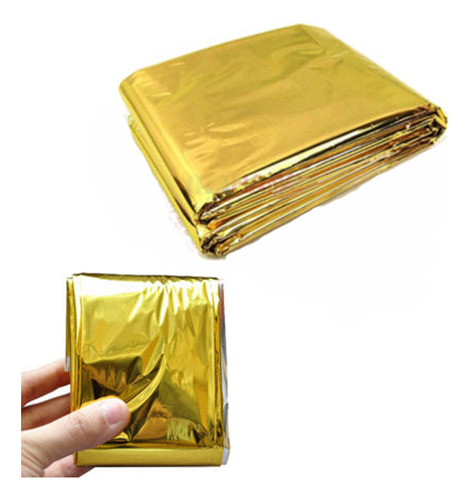 Manta Solar De Emergencia Y Outdoor Survival Aislante Mylar