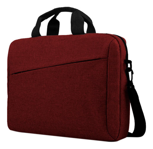 Bolsa Pasta Protetora Notebook Maleta Executiva Universal Cor Vermelho