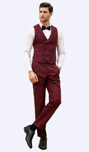 Chaleco Con Pantalones De Vestir Para Hombre