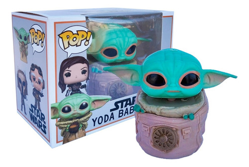 Funko Pop Animación Baby Yoda Canasta