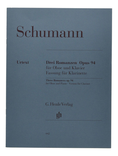 Oboe O Violin Clarinete Piano Fassung Para - Hn 442