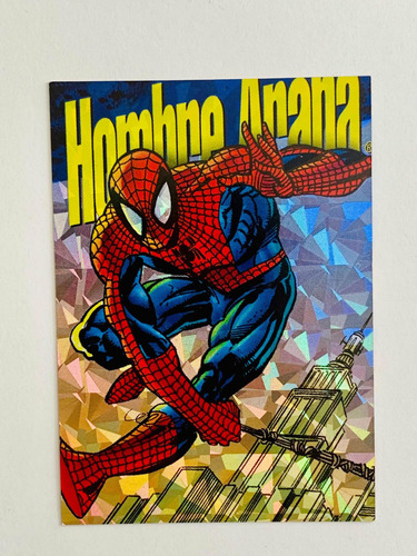 Hombre Araña. Prisma Pepsi. Prisma Cards. 1994 (Usado)