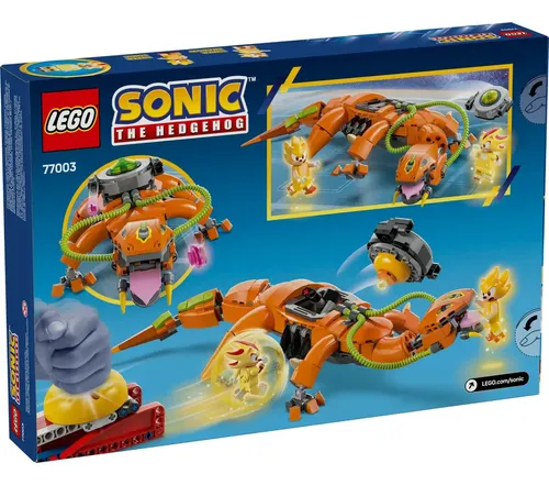 Conjunto De Brinquedos Sonic Super Shadow Vs. Biolizard Lego
