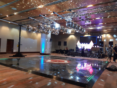Imagen 5 de 10 de Pistas De Baile Led , Efectos Fiesta, Matrix, Gravity