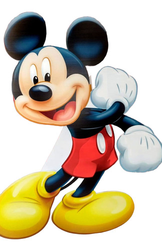 Mikey Mouse - Figura De Coroplast -  80 Cm - Decoración