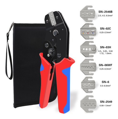 Kit De Herramientas Para Engarzar: Alicates Con 6 Troqueles
