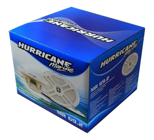 Imagem 6 de 7 de Par Alto Falantes 6x9 Hurricane Marine Mr69.2 Náutico 300w