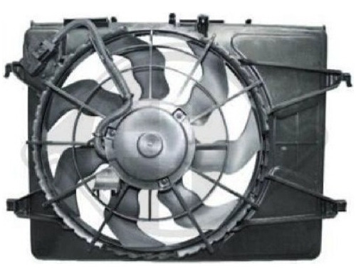 Electro Ventilador Completo Para Hyundai I 30 2008 2012