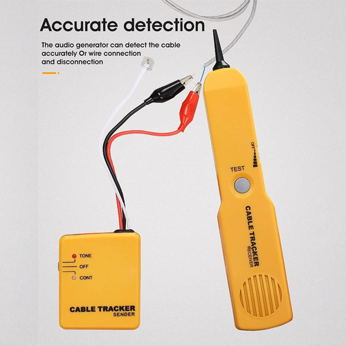 Kit De Generador De Tono Y Sonda, Buscador, Detector D Cable