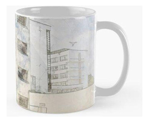 Taza Bauhaus, Dessau Alemania Calidad Premium