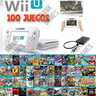 Nintendo Wii U Con Centena De Juegos Mario Bros Sonic Zelda