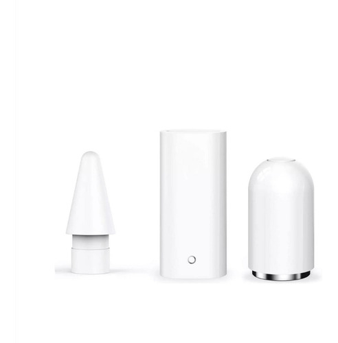 Imagen 2 de 9 de Combo Punta, Tapa Y Adaptador De Carga Para Apple Pencil 1.ª