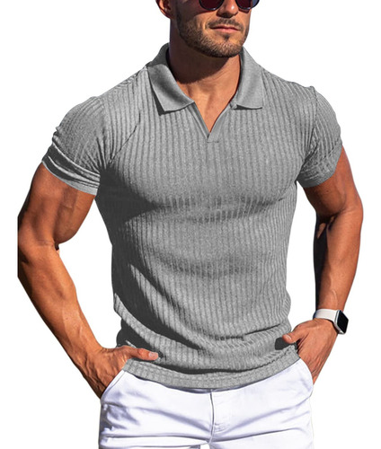 Polera Hombre Polo Manga Corta