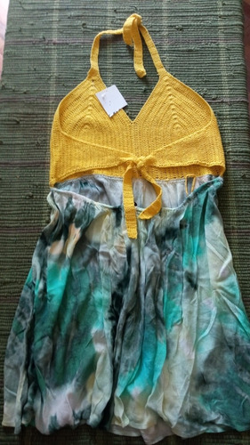 Imagen 2 de 3 de Vestido Crochet Zara L
