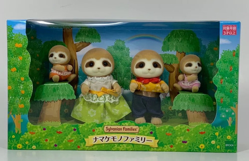 Sylvanian Families Fam. Perezosos. Ternurines,calico Critter