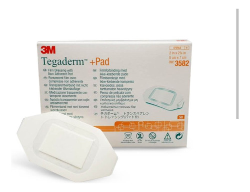 Tegaderm + Pad 5 X 7cm Ref.3582 (caja X 50 Unidades) 3m