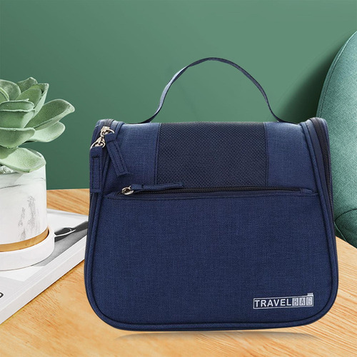 Bolsa De Almacenamiento De Viaje Baño Ducha Hombres Y Azul
