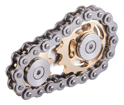 Sprockets Chain Fidget Toys, Cadena Metálica For Bicicleta