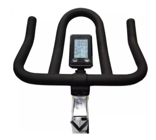 Bicicleta Spinning Estática Monza Banda Prof Sportfitnes Gym Color Blanco