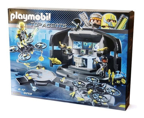 Playmobil 9250 Centro De Mando Del Dr. Drone Top Agents