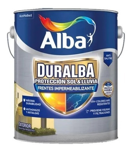 Duralba Latex Exterior Mate 1 Lts - Deacero