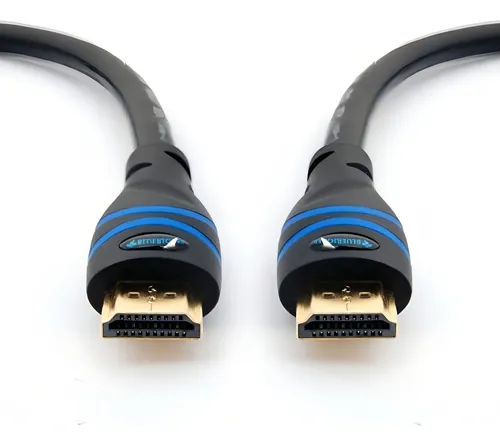 Cable Hdmi Bluerigger 4k Con Amplificador De Señal 35 Pies