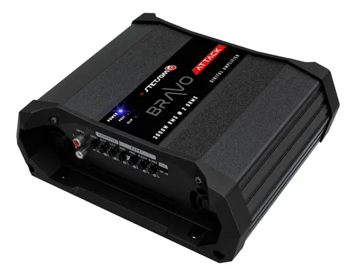 Amplificador De Coche Mono Stetsom Bravo Attack 3000 De 2 Oh