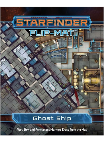 Libro:  Starfinder Flip-mat: Ghost Ship