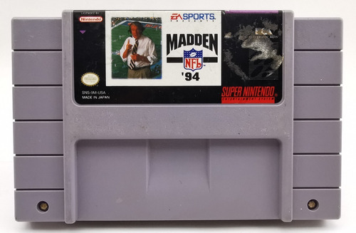 Madden Nfl 94 Snes Nintendo * R G Gallery