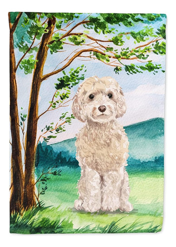 Caroline's Treasures Ck2019gf Under The Tree Goldendoodle Ga