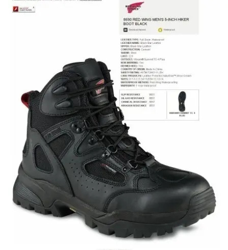 Botas Seguridad Suela Vibram Red Wing Negra Timberland, 36 | MercadoLibre
