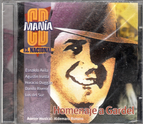 Homenaje A Gardel Cd Mania Cd Origina Nuevo