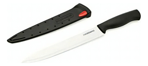 Farberware Slicing Knife W/edgekeeper Self-sharpening Sheath Color Plateado