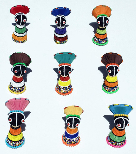 Imagen 1 de 2 de Las Munequitas Sudafricanas De La Suerte, Artesanias Africa