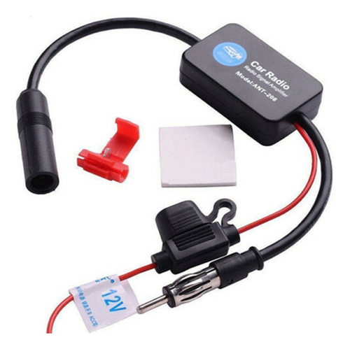 Amplificador Signal Auto Fm 12v Car Booster Aerial