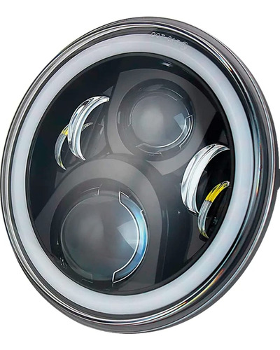 Foco Delantero Led Moto Auto Bus 75wts / Ojo De Ángel H4