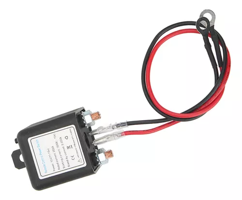 Interruptor de desconexión de la batería del coche Interruptor de apagado  de corte de energía con terminal de cobre de control remoto para automoción  12V 120 / 200A