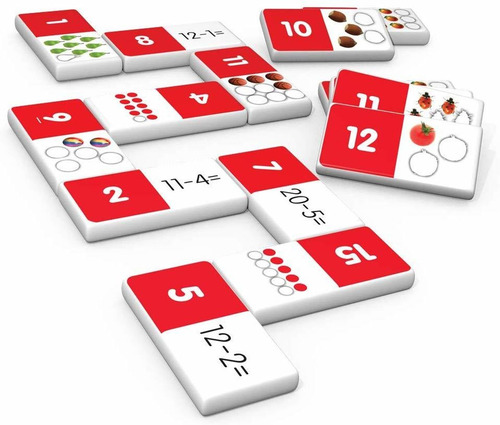Junior Learning Subtraction Dominoes Educational Action Game