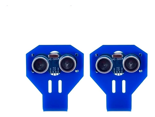 2 Piezas Sensor Ultrasonico Hc-sr04 + 2 Soporte Arduino Pic