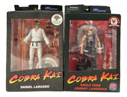 Figuras Cobra Kai - Daniel Larusso & Johnny Lawrence