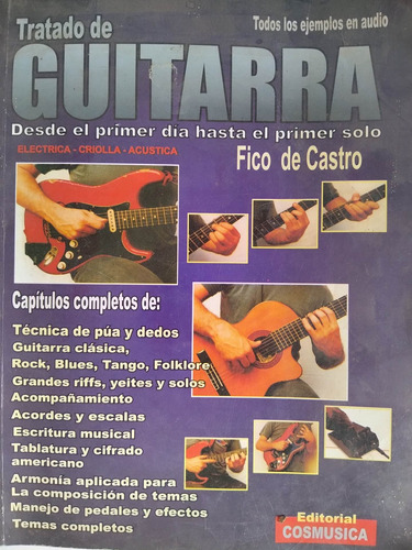 Tratado De Guitarra - Fico De Castro - Cosmusica 