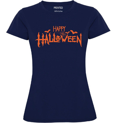 Polera Mujer Estampado Halloween