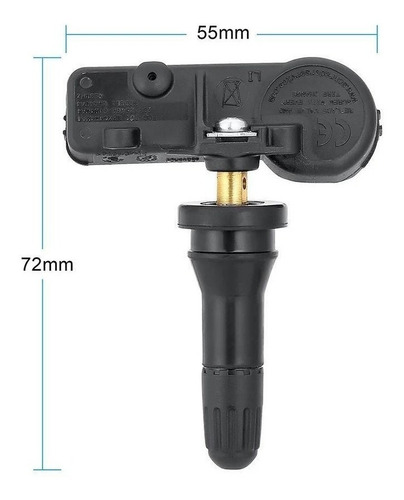 Imagen 3 de 5 de Sensor Tpms Presion 433 Mhz Llanta 56029398ab Journey 10-17f